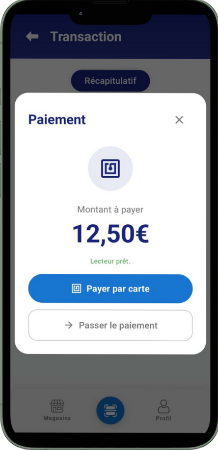 Tap to Pay - Interface